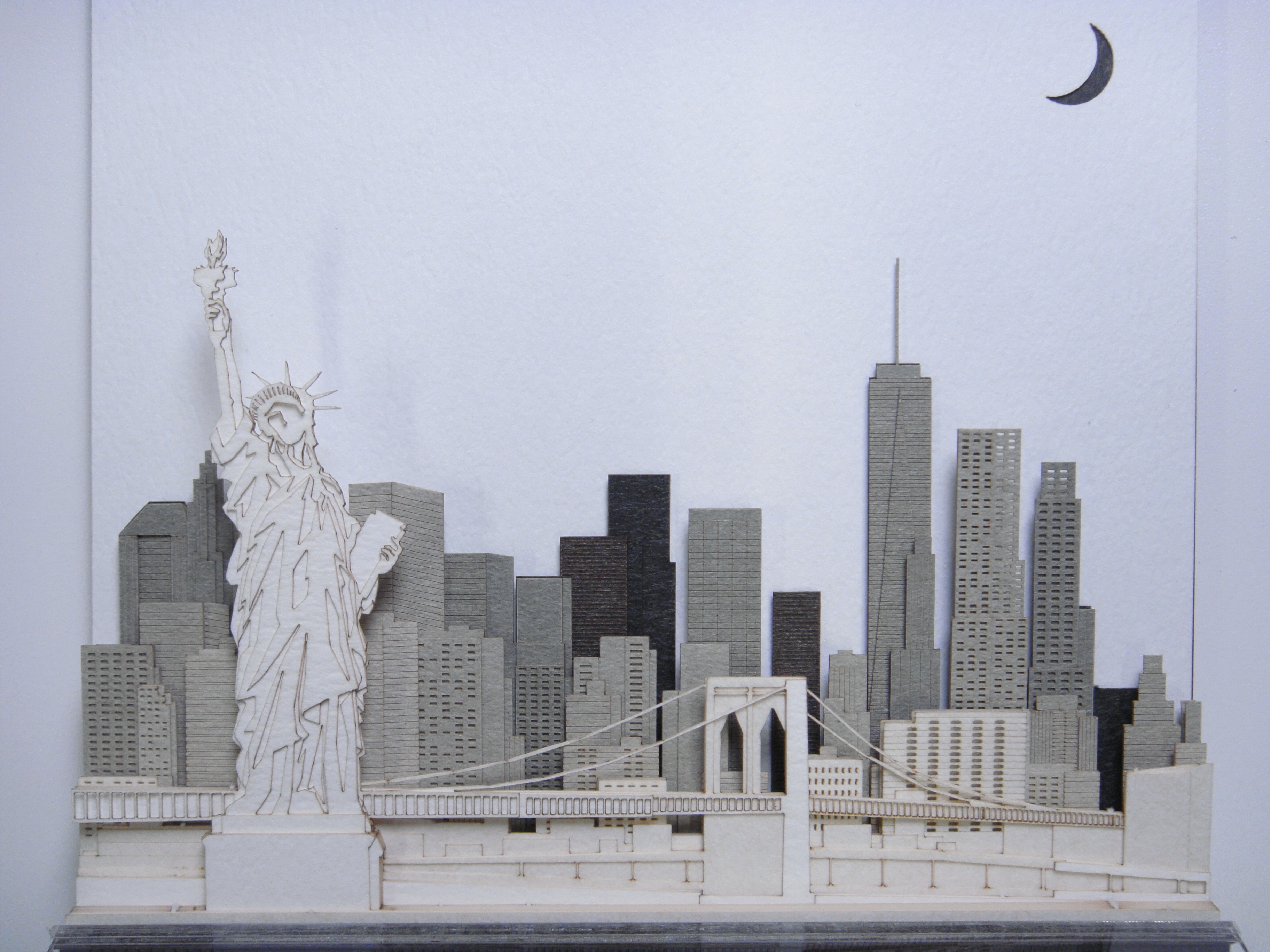 Omoshiroi Block New York トライアード Omoshiroi Block 模型制作